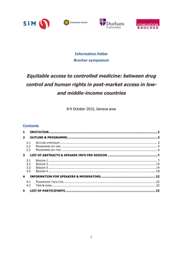 Between Drug Control and Human Rights in Post-Market Access in Low- and Middle-Income Countries