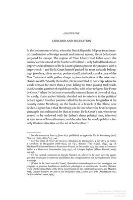 Downloaded from Brill.Com10/02/2021 07:29:16PM Via Free Access Concord and Toleration 285