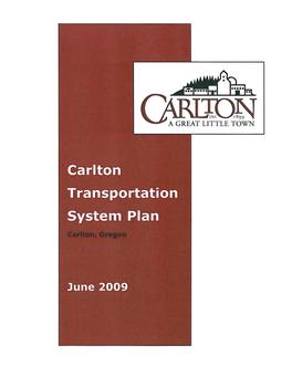 Carlton Transportation System Plan