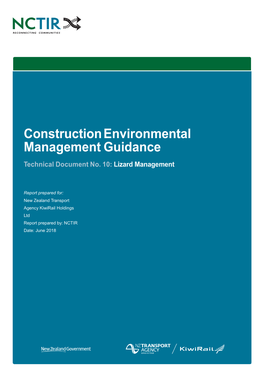 Construction Environmental Management Guidance Technical Document No