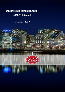 SAMHÄLLSBYGGNADSBOLAGET I NORDEN AB (Publ)