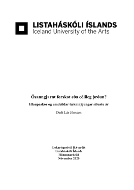 Ósanngjarnt Forskot Eða Eðlileg Þróun? Hlaupaskór Og Umdeildar Tækninýjungar Síðustu Ár