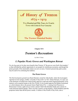 Trenton's Recreations