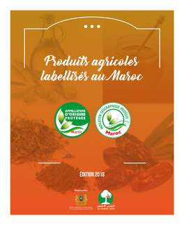 Produits Agricoles Labellisés Au Maroc