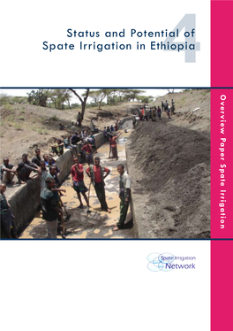 Status and Potential of Spate Irrigation in Ethiopia4 Overview Paper Spate Irrigation Spate Paper Overview 1