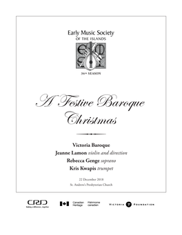 A Festive Baroque Christmas