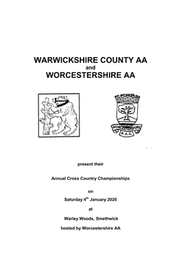 Warwicshire County Athletic Association