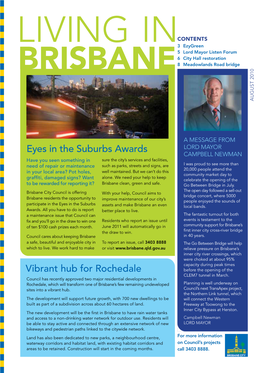 Attachment 11 – Living in Brisbane Feature, EWAS