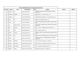 IMA UA Addressograph 2019-20