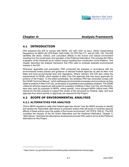 Analysis Framework