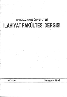 Ilahiyat FAKÜLTESI DER ISI