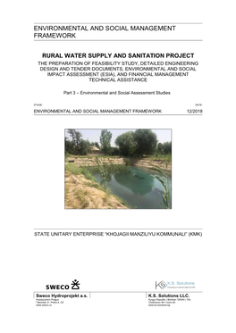 Rural Water Supply and Sanitation Project