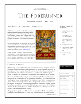 The Forerunner