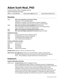 Curriculum Vitae