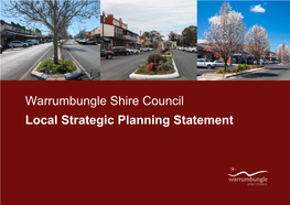 Warrumbungle Shire Council Local Strategic Planning Statement 2020