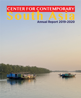 Annual Report 2019-2020 About the Center