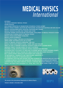 Medical Physics International