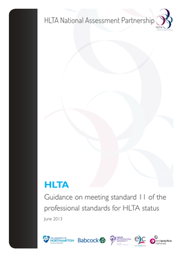 HNAP HLTA Std 11 Guidance