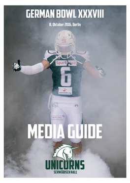 UNICORNS Media Guide Deutsch