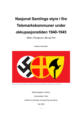 Nasjonal Samlings Styre I Fire Telemarkskommuner Under Okkupasjonstiden 1940-1945