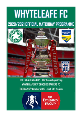 Whyteleafe Fc 2020/2021 Official Matchday Programme