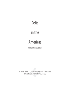 Celts in the Americas / Edited by Michael Newton