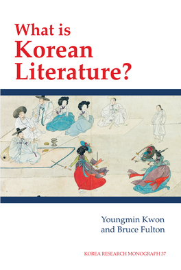 Korean Literature?