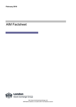 AIM Factsheet