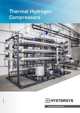 Thermal Hydrogen Compressors