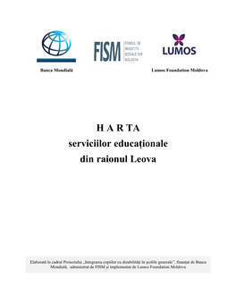 H a R TA Serviciilor Educaționale Din Raionul Leova