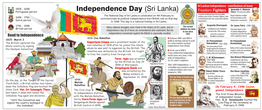 Independence - Contributions of Many 1505 - 165858 Independence Day (Sri Lanka) Venerable S