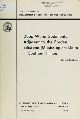 Deep-Water Sediments Adjacent to the Borden Siltstone (Mississippian) Delta