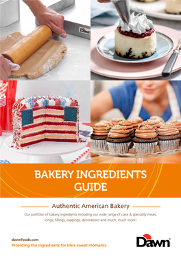 Bakery Ingredients Product Guide