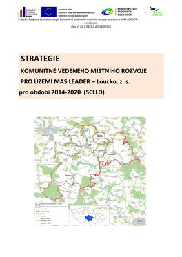 Strategie Komunitně Vedeného Místního Rozvoje Pro Území MAS LEADER – Loucko,,Zs, Reg