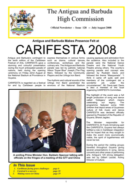 Newsletter - Issue 128 -- July/August 2008
