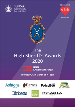 High Sheriff's Awards 2020