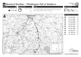 Bowland Rambler – Waddington Fell to Slaidburn