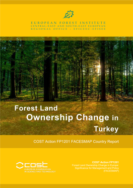 Forest Land Ownership Change in Turkey