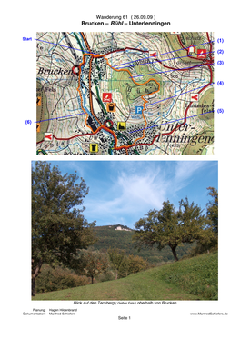 Brucken – Bühl – Unterlenningen