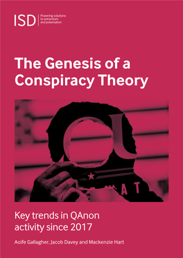 The Genesis of a Conspiracy Theory