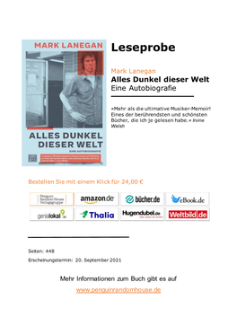 Alles Dunkel Dieser Welt Eine Autobiografie