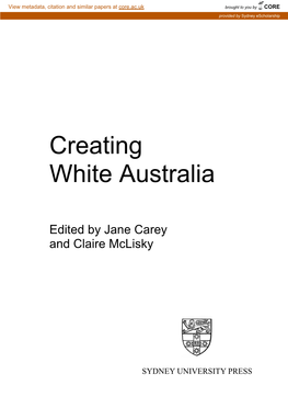 Creating White Australia