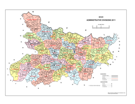 ADMINISTRATIVE DIVISIONS 2011 ! Narkatiaganj Piprasi Bagaha