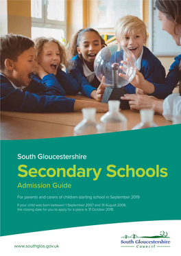 Secondary Schools Admission Guide
