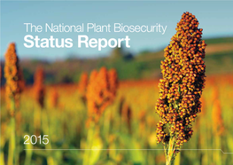 2015 National Plant Biosecurity Status Report