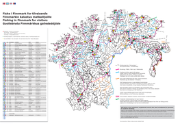 Fiske I Finnmark for Tilreisende Finnmarkin Kalastus Matkailijoille