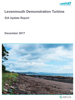 EIA Update Report Levenmouth Demonstration Turbine