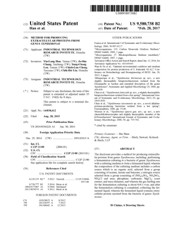 (12) United States Patent (10) Patent No.: US 9,580,738 B2 Han Et Al