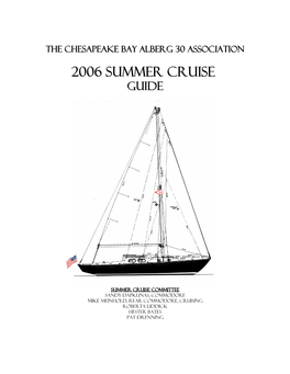 2006 Summer Cruise GUIDE
