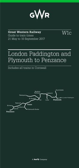 London Paddington and Plymouth to Penzance